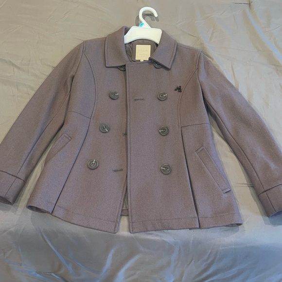 Silvian Heach kids Hdoll Lana highwool coat old gray size 12 NWT - Picture 1 of 5